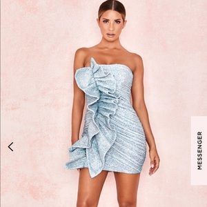 House of CB Holographic dress